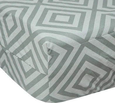 Простынь на резинке Moon&Star Silver Maze Бязь Gold Люкс 140х200+10 см (MS-850003190)