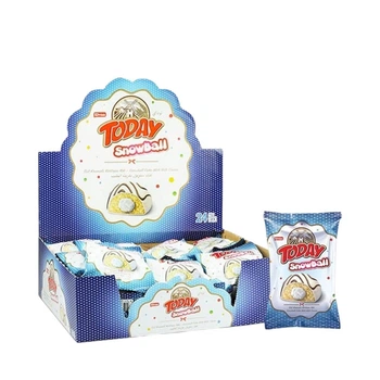Пирожное, десерт в глазури Snowball TODAY с молочной начинкой, 24 шт, 40 г