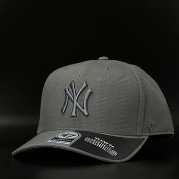 Серая кепка 47 Brand MLB New York Yankees Cold Zone B-CLZOE17WBP-CCM