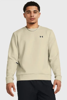 Чоловічий бежевий світшот UA Unstoppable Flc Crew Under Armour XL 1381688-273