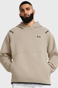 Чоловіче бежеве худі UA Unstoppable Flc HD Under Armour M 1383042-203
