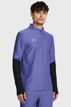 Чоловіча фіолетова спортивна кофта UA M's Ch. Pro 1/4 Zip Under Armour XL 1382114-561