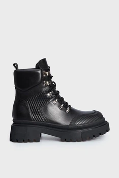 Жіночі чорні шкіряні черевики Chloe PRPY 38 PRFPT0026W