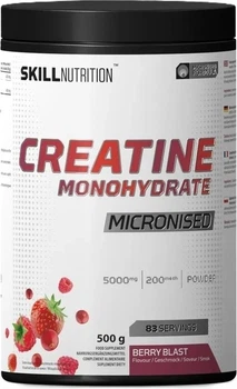 Креатин Skill Nutrition Мікронізований моногідрат Ягода в порошку 500 г (5904139925195)
