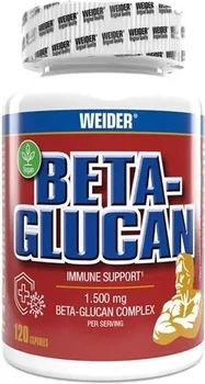 Бета-глюкан Weider 1500 мг 120 капсул (4044782323113)