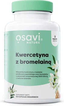 Кверцетин з бромелайном Osavi 120 капсул (5904139925249)