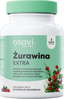 Екстракт журавлини Osavi 30 капсул (5904139925812)