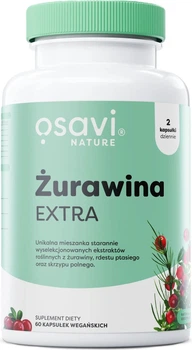 Екстракт журавлини Osavi 60 капсул (5904139925805)