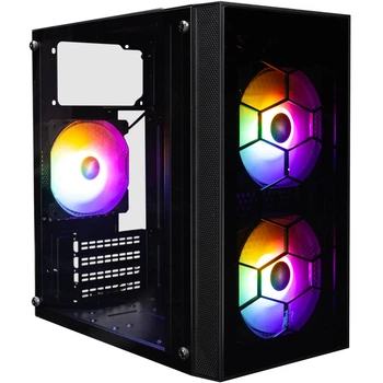 Корпус 1stPlayer X1-BK-3F1-PS-600FK-EU Black 600W ( 11407 )