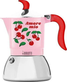 Кавоварка гейзерна Bialetti Fruit Vibes Fiammetta Induction рожева 180 мл (8006363100731)