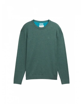 Кофта men's Pullover sweater 1039805-30358 Tom Tailor L Зелений 1039805-30358 M