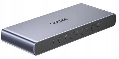 KVM-перемикач Unitek 4K HDMI/ USB-C Switch 4 In 1 Out (V1313AGY01-EU)