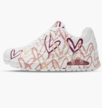 Кросівки Skechers Uno - Dripping In Love White 155507-WCRL 38