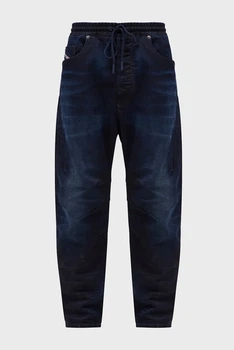 Чоловічі темно-сині джинси 2040 D-AMAGE JOGG Sweat jeans Diesel 30 A11875 09J35