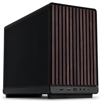 Корпус Lian Li A3-mATX Wood Edition Black (G99.A3X-WD.00)
