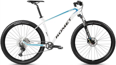 Велосипед гірський (MTB) Romet Mustang M6 16 29 2024 White/Blue
