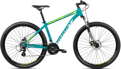 Велосипед гірський (MTB) Romet Rambler R9.1 29 2024 Blue/Yellow