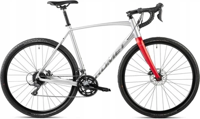 Шосейний велосипед Romet Aspre 1 28 2024 Silver/Red