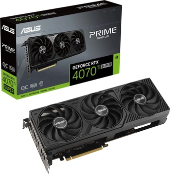 Відеокарта Asus Prime GeForce RTX 4070 Ti SUPER OC 16GB GDDR6X (PRIME-RTX4070TIS-O16G-GAMING)
