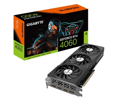 Відеокарта Gigabyte GeForce RTX 4060 Gaming OC 8G (GV-N4060GAMING OC-8GD)
