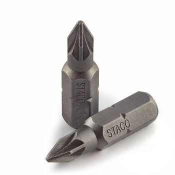 Набор бит STACO _НВ_20022. Биты 1/4 дюйма PZ2x25мм 50 шт. 20022.STACO