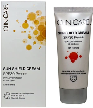 Сонцезахисний крем ClinicCare Sun shield SPF30 cream 50 мл (C1050) (635346370236)