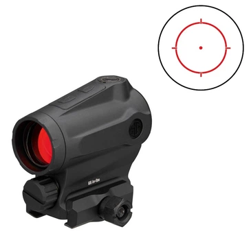 Прицел коллиматорный SIG Optics ROMEO5XDR GEN II COMPACT, 1X20MM, 2 MOA DOT 65 MOA CIRCLE, SOR5X201