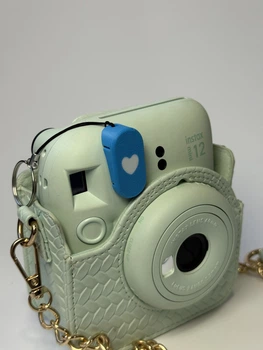 Заглушка на вспышку для instax mini 12/11 - голубая
