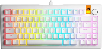 Клавіатура дротова Glorious GMMK 3 HE 75% White (GLO-KB-GMMK3-75-PB-HE-W-WHT-US)