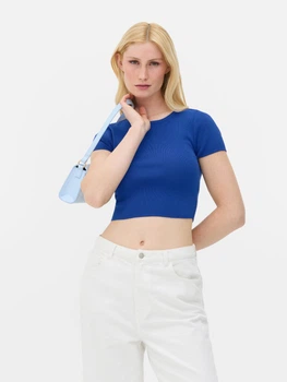 Топ Primark синій JAHXB275 XS