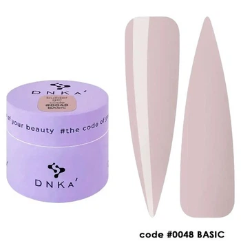 Гель DNKa’ Builder Gel Basic 0048, светло-розовый 30 мл