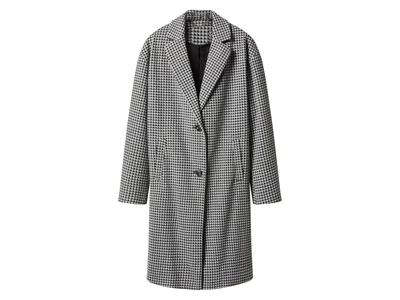 Пальто на подкладке для женщины Esmara LIDL 487529 34(XS) черный, белый