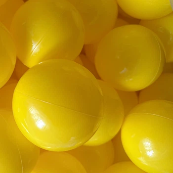 Кульки для сухого басейну Toys Plast 8 см 200 шт Жовті