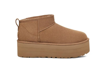 Уггі жіночі UGG Ultra Mini Platform Chestnut 37