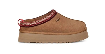 Уггі жіночі UGG Tazz Slipper Platform Chestnut 38