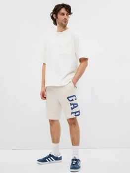 Шорти спортивні J - SIDE ARCH SHORT 541617-02 GAP L Білий 541617-02 M