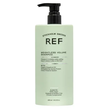Шампунь для объема волос глубокое очищение REF Weightless Volume Shampoo 600 мл
