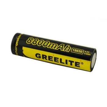 Акумулятор Li-ion Greelite 18650 8800mAh 4.2V black/yellow