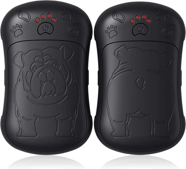 Грелки для рук Kukiwhy 2 шт 6000mAh функция power bank аккумуляторные черные