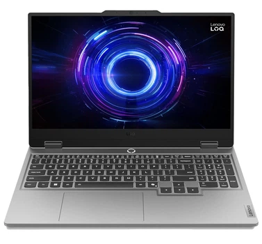 Ноутбук Lenovo 15.6 LOQ 15IRX10 FHD IPS/Intel i7-13650HX/32GB/1TB/RTX 5060/DOS/Luna Gray (83JE014JRA)