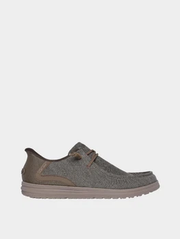 Мужские мокасины Skechers 44 Серый 210959 KHK