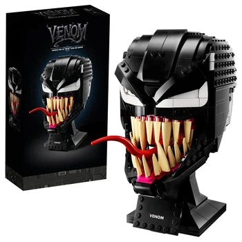 Конструктор Марвел Веном на 565 деталей Чорний Marvel Venom