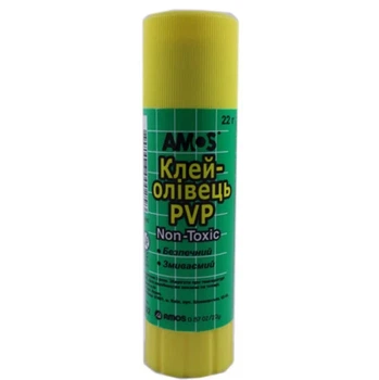 Клей-олівець PVP Amos 22 г (GSW 22)
