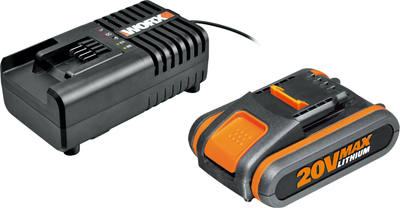 Akumulator WORX WA3601 20 V 2 Ah z ladowarką (6924328305958)