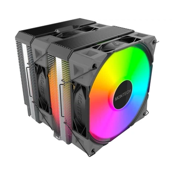 Охолоджувач процесорний універсальний Montech NX600 ARGB Black
