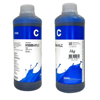 Водорозчинне чорнило InkTec, серія: H5088, для принтерів Hewlett-Packard (Dye – CYAN – 1л)