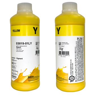 Пігментне чорнило InkTec, серія: E0019, для принтерів EPSON (Pigment – YELLOW – 1л)