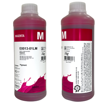 Пігментне чорнило InkTec, серія: E0013, для принтерів EPSON (Pigment – MAGENTA – 1л)