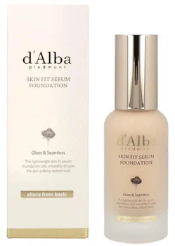 Тональна сироватка D'Alba Skin Fit Serum Foundation SPF 50 PA+++ №23 строк придатності до 26.04.2027 30 мл