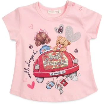 Футболка детская Breeze BEST FRIENDS (14114-86G-pink) Breeze 14114-86G-pink 1033556